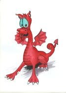 Welsh Red Dragon N2
