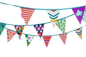 Bunting Clip Art drawing