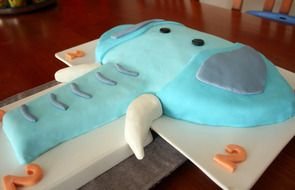 Elephant as a Cake