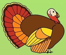 Thanksgiving Turkey Clip Art Free drawing