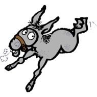 Donkey Clip Art N14