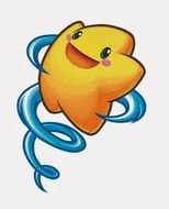 clipart of the legend of starfy