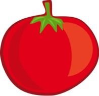 red Food Clip Art drawing