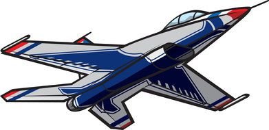 model of Blue Angels