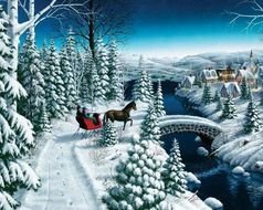 Winter Sleigh Ride