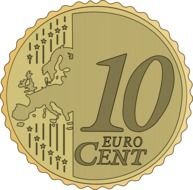10 Euro Cent By Frankes Coin Of Used Clipart Http
