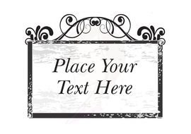 Vintage Shabby Chic Border Clip Art