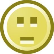 Sick Smiley Face drawing