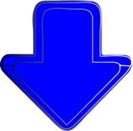 Blue Down Arrow