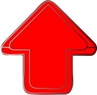 Red Arrow Clip Art N14