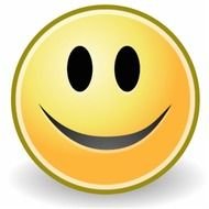 Black Smiley Face