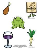 Passover Symbols Clip Art N2