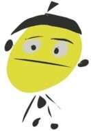 sad character as illustration