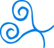 Corner Swirl Clip Art N4