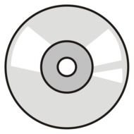 Music CD Clip Art N2