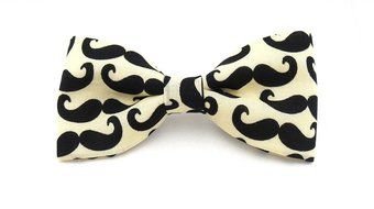 Mustache Bow Tie darwing