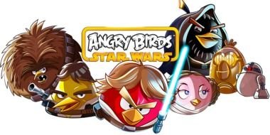 mix of Angry birds and Star Wars