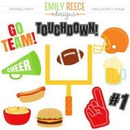 Football Tailgate Party Clip Art