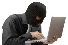 hacker breaks into a computer