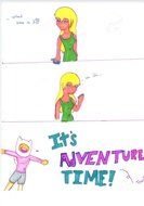 It's Adventure Time! clipart