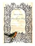 Garden Tea Party Clip Art