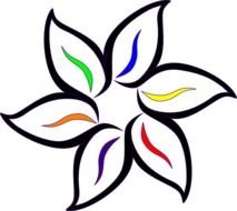 Flower Drawings With Color