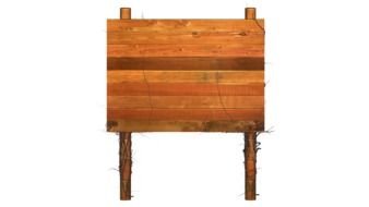 Wood sign board clipart