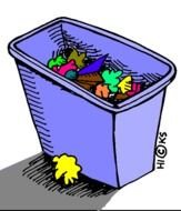 Wastebasket Clip Art N2