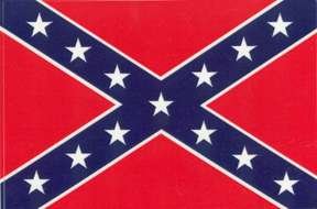 Confederate Flag as a graphic illustration