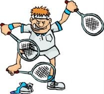 Badminton Clip Art N3