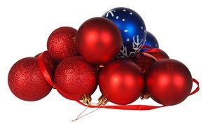 Red Christmas Ornaments N2