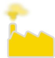 Yellow Factory Clip Art