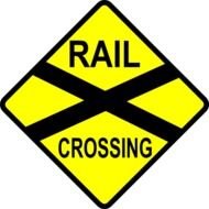 Railroad Crossing Sign Clip Art N17