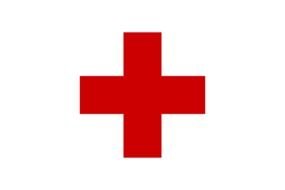red big cross drawing