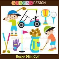 Miniature Golf Clip Art N2