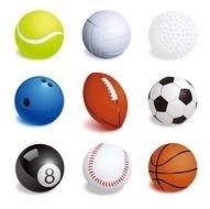All Sports Balls Clip Art
