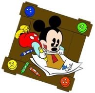 Baby Mickey Clip Art