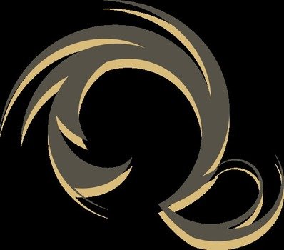 Swirl Clip Art N12
