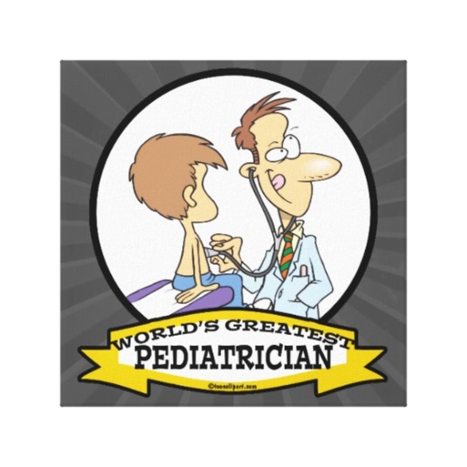 Black Cartoon Pediatrician Worlds Greatest