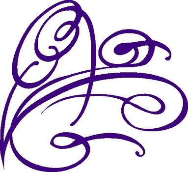 Decorative Swirl Clip Art N6