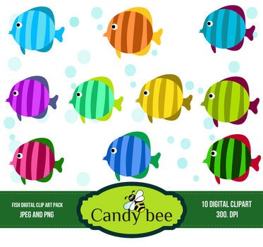 Cute Fish Clip Art N9