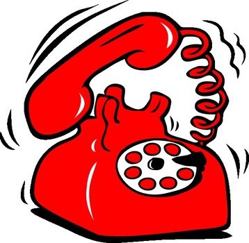 Red Phone Clip Art N2