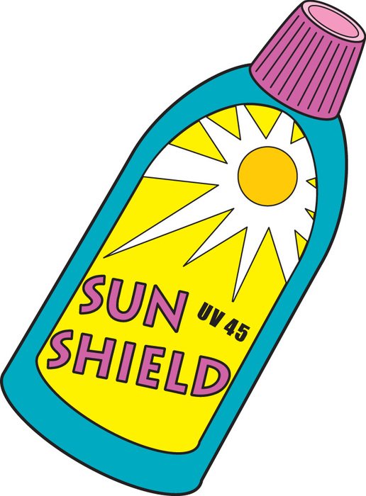 sunscreen as a picture for clipart
