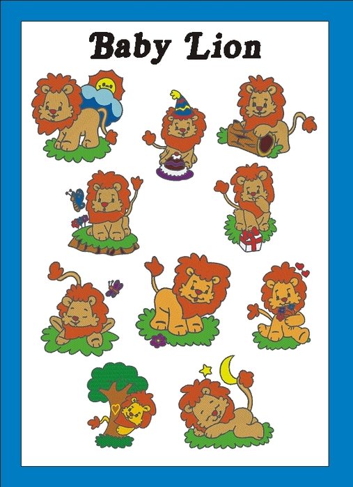 Machine Embroidery Baby Designs
