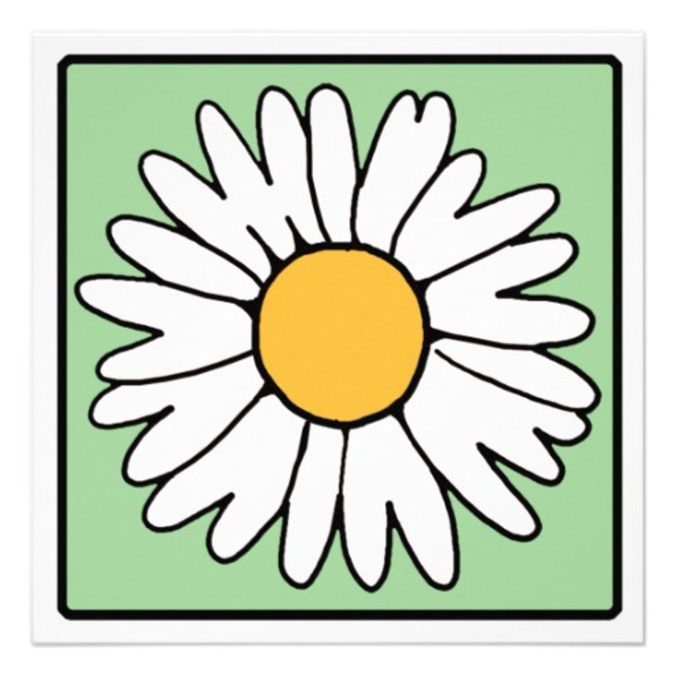 Clip Art Garden Gerber Daisy Bridal Shower Invitation