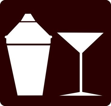 Cocktail Glass Clip Art N5