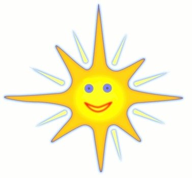 Sun Clip Art N101