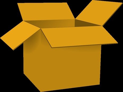 Free Open Box Clip Art