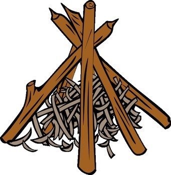 Campfire Cartoon Clip Art