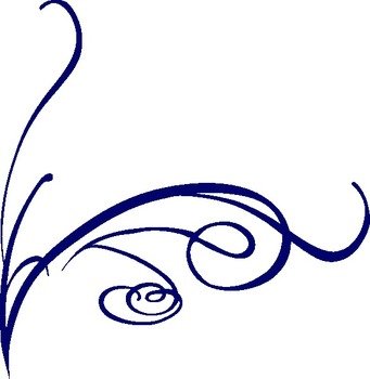 Blue Swirl Clip Art N3